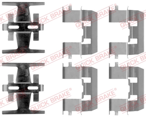 Accessory Kit, disc brake pad